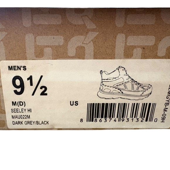 Propet Seeley Composite Toe Work Boot available in sizes 9-13 dark grey black - Picture 9 of 10